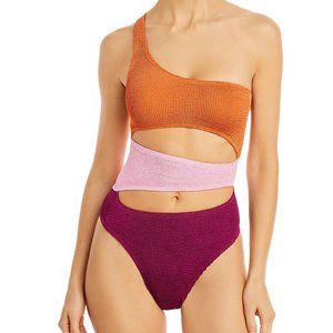 NWT! Bond Eye Multi Color Rico Cutout 150th Anniversary One Piece Swimsuit NEW!